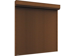 Рулонные ворота утепленные из профиля RH77M 2700x700